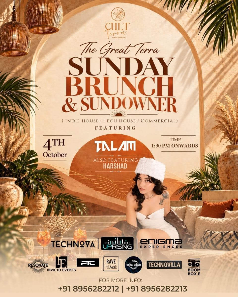 The Cult Terra Brunch ft. Talam