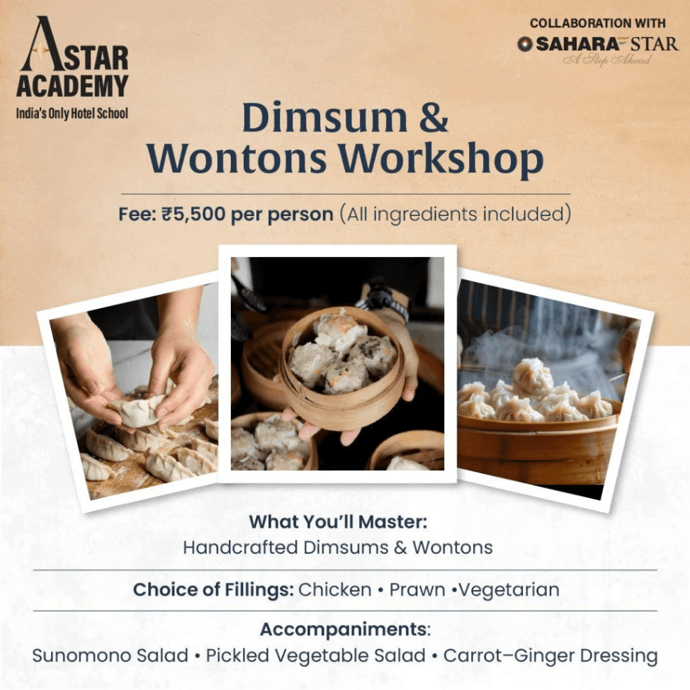 Dimsums & Wontons Workshop