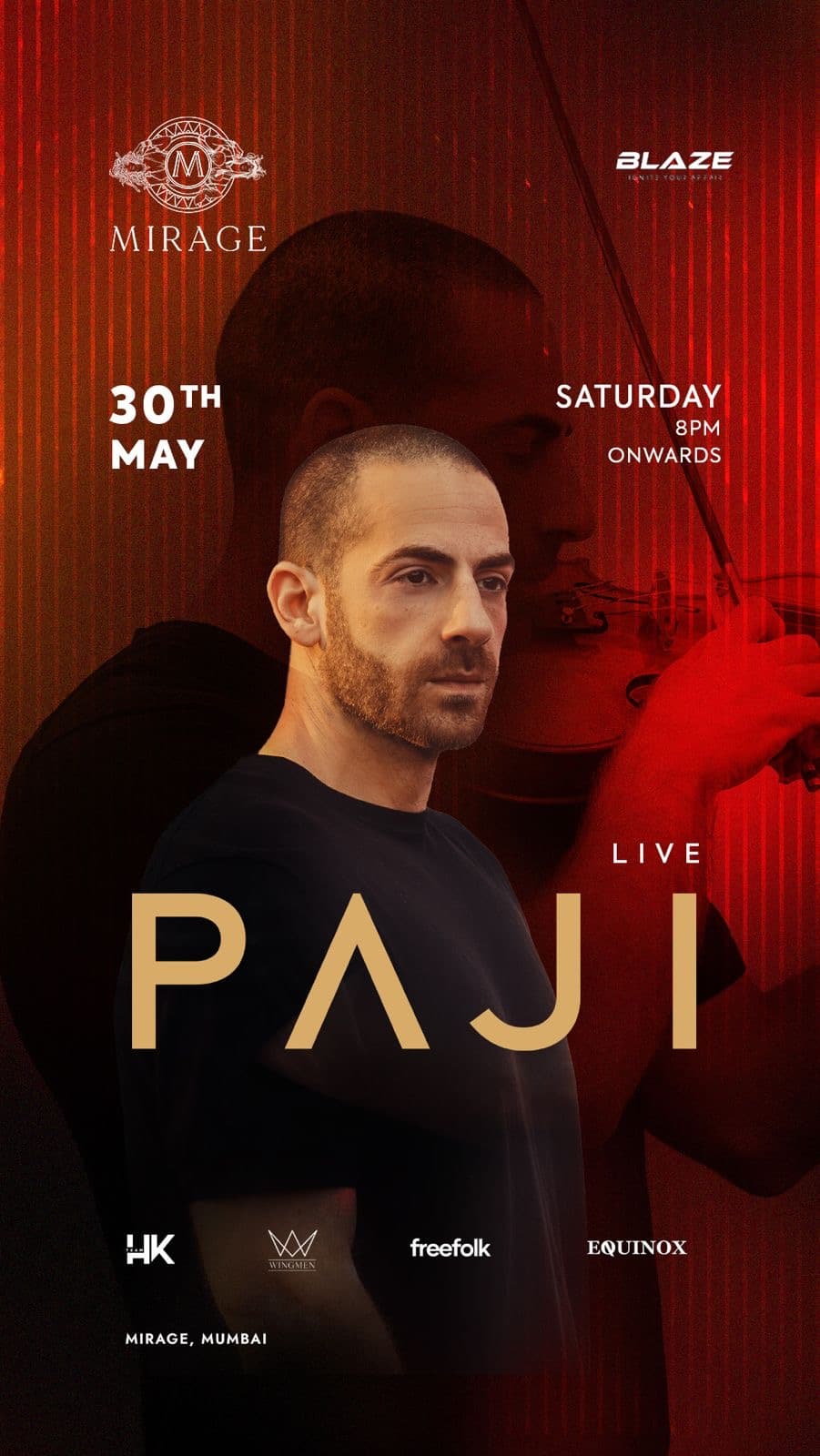 Paji live at Mirage