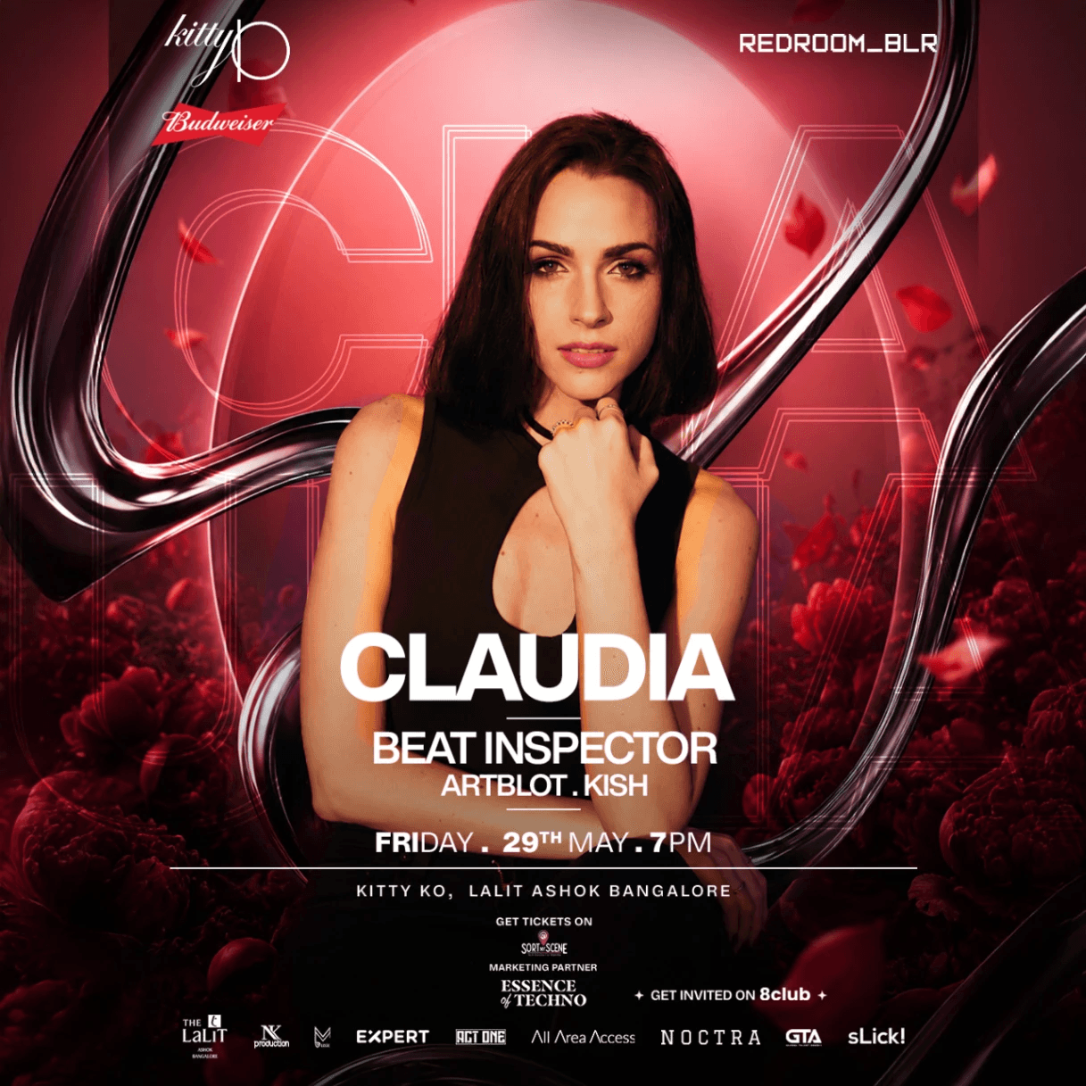 Redroom Ft. Claudia & Beat Inspector.
